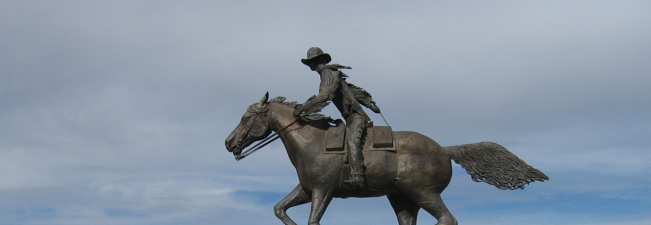 Pony Express Sculpture